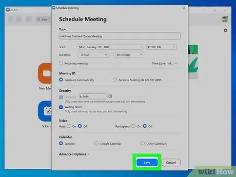 Image titled Schedule a Zoom Meeting in Outlook Step 4