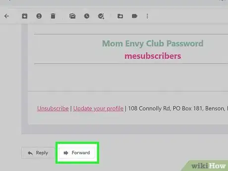 Image titled Forward an Email Step 8