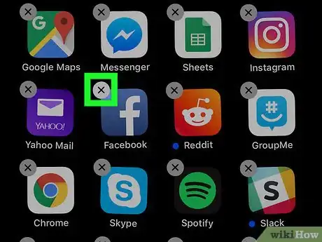 Image titled Uninstall Facebook on iPhone or iPad Step 3