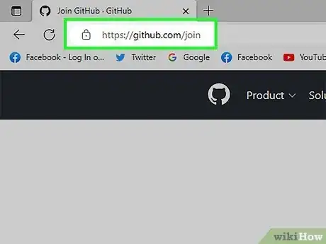 Image titled Create an Account on GitHub Step 1