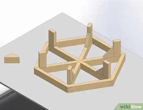 Image titled Build a Hexagon Picnic Table Step 13