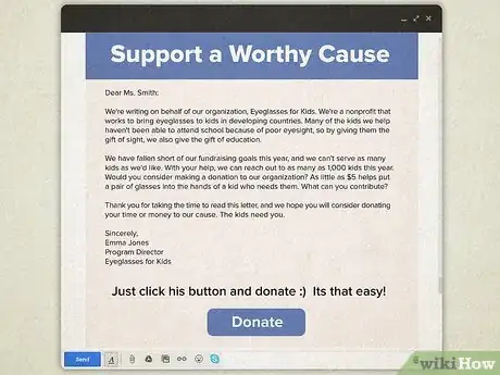 Image titled Write an Email Asking for Donations Step 20