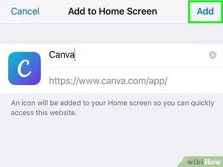 Image titled Install Web Apps on iPhone or iPad Step 5