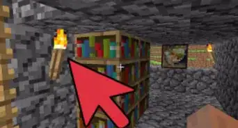 Make a Bookshelf in Minecraft