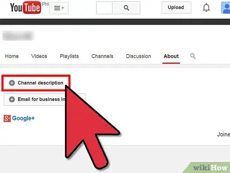 Image titled Add a Description on Your YouTube Channel Step 6