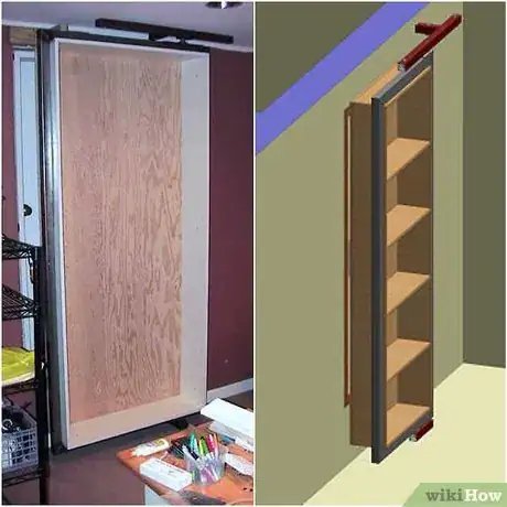 Image titled Build a Hidden Door Bookshelf Step 4Bullet1