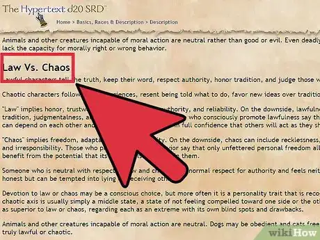 Image titled Choose and Correctly Role Play Your Alignment in Dungeons and Dragons V3.5 Step 2