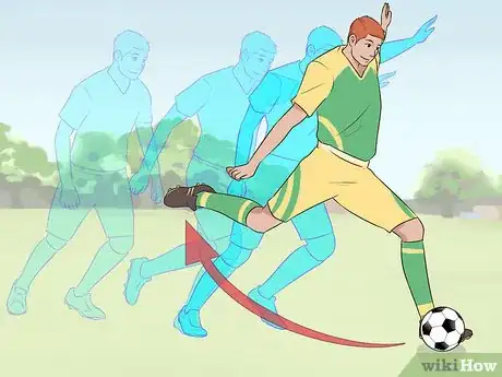 Image titled Shoot a Soccer Ball Step 5