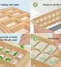 Make Ice Cubes with an Ice Tray