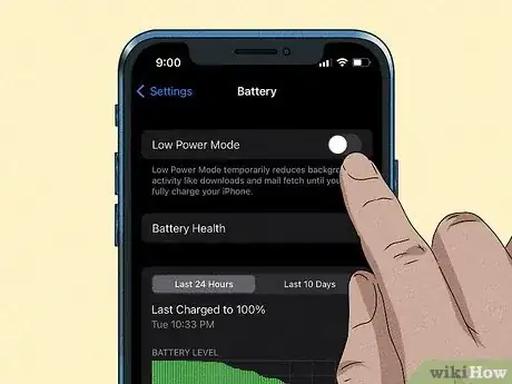 Image titled Turn Off Low Power Mode Step 3