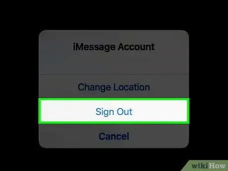 Image titled Sign Out of Apple Messages Step 5