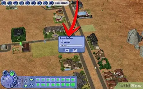 Image titled Change Lot Zoning in the Sims 2 Bon Voyage Step 1