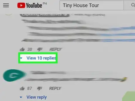 Image titled See Your Comments on YouTube Step 10