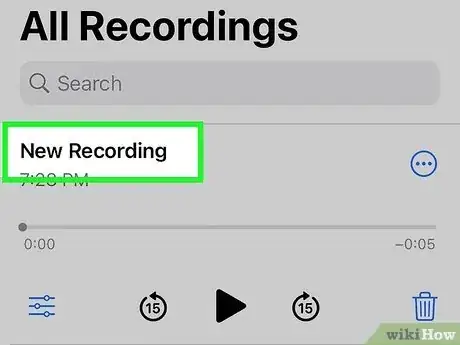 Image titled Record a Voice Memo on an iPhone Step 4