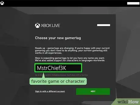 Image titled Choose a Good Xbox Gamertag Step 2