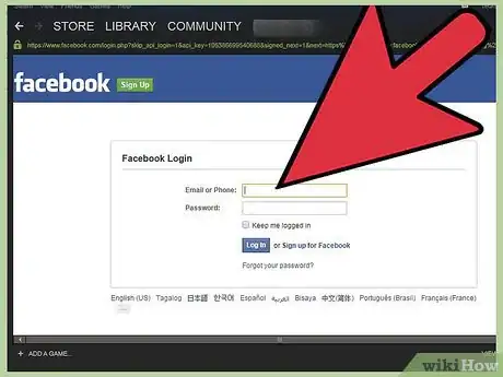 Image titled Link Steam to Facebook Step 12