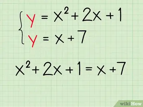 Image titled Algebraically Find the Intersection of Two Lines Step 10