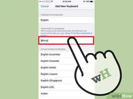 Image titled Change the Keyboard Layout in iOS Step 12