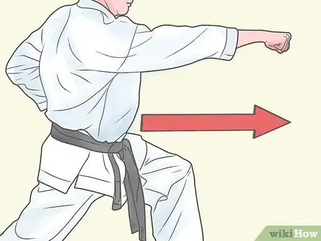 Image titled Do a Karate Punch in Shotokan Step 7