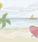 Draw a Beach Scene