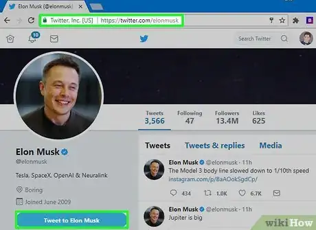 Image titled Contact Elon Musk Step 1