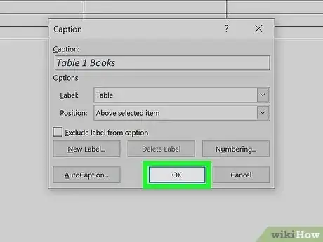 Image titled Add a Caption to a Table in Word Step 8