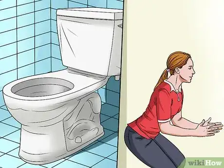 Image titled Urinate Without Touching the Toilet Step 2