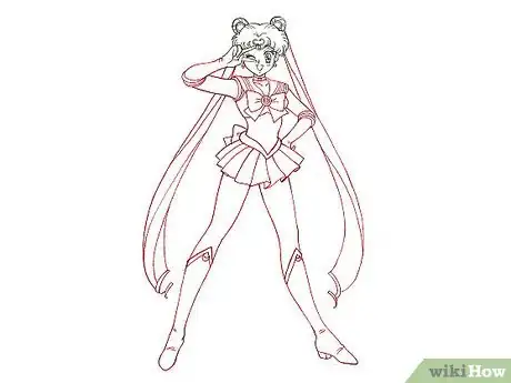 Image titled Draw Sailor Moon Step 5