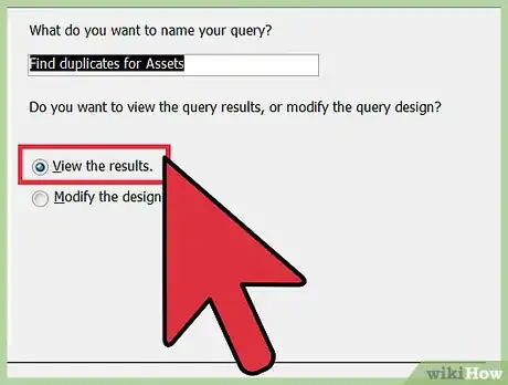 Image titled Find Duplicates Easily in Microsoft Access Step 10