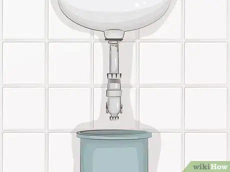 Image titled Install a Sink Drain Step 1