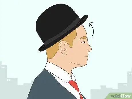 Image titled Wear a Bowler Hat Step 3