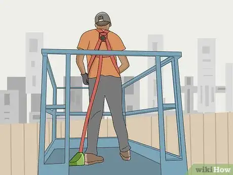 Image titled Operate a Scissor Lift Step 14