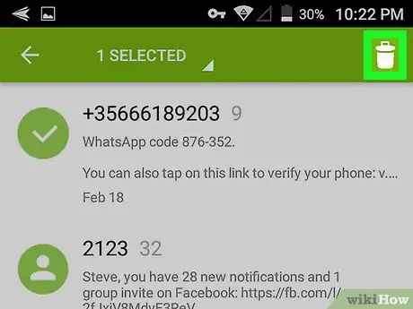 Image titled Delete Text Messages on Android Step 3