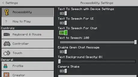 Image titled Turn on text to speech in minecraft step 9