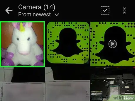 Image titled Upload a Picture on Snapchat Step 17