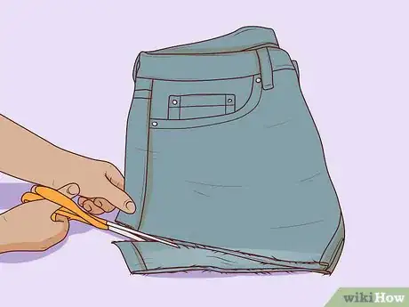 Image titled Cut Jeans Step 13