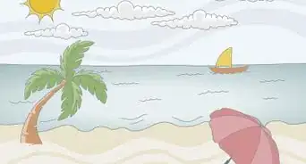 Draw a Beach Scene