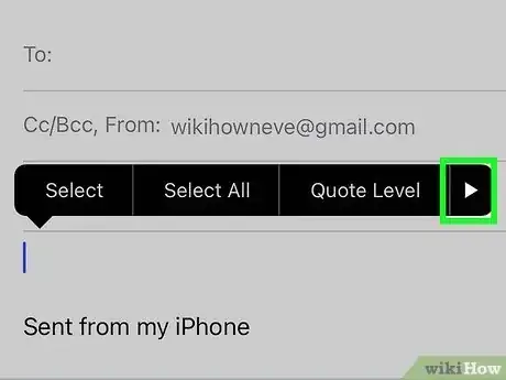 Image titled Attach Photos and Videos to Emails on an iPhone or iPad Step 4