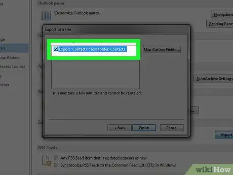 Image titled Export Contacts from Outlook 2010 Step 11