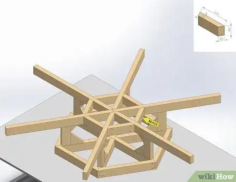 Image titled Build a Hexagon Picnic Table Step 17