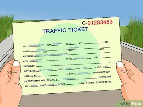 Image titled Fight a Traffic Ticket Step 1