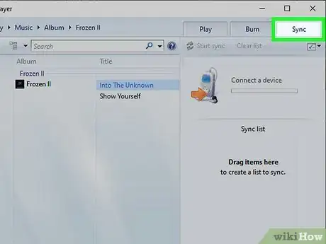 Image titled Connect a Device to Windows Media Player Step 7