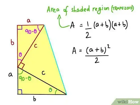 Image titled Do Garfield's Proof of the Pythagorean Theorem Step 5