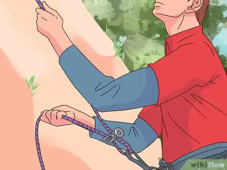 Image titled Use a Harness for Rock Climbing Step 19