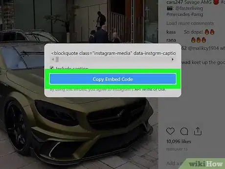 Image titled Embed an Instagram Post Step 5
