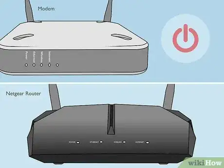 Image titled Configure a Netgear Router Step 1