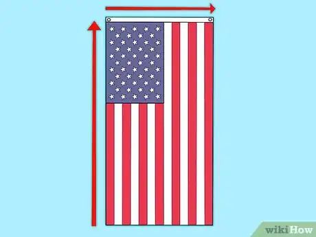 Image titled Hang the American Flag on a Wall Step 2