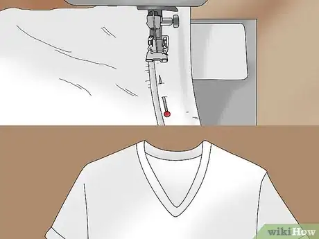 Image titled Cut a T Shirt Into a V Neck Step 11