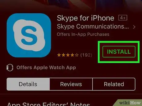 Image titled Use Skype on an iPhone Step 7