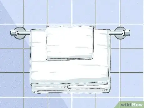 Image titled Arrange Towels on a Towel Bar Step 4